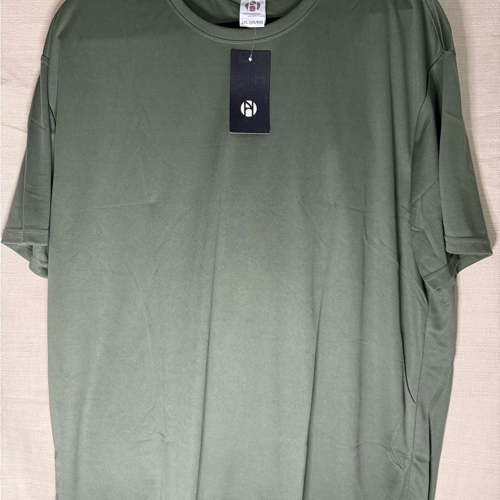 Olive Green Short Sleeve Tee